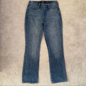 NWOT High rise vintage straight-fit jeans